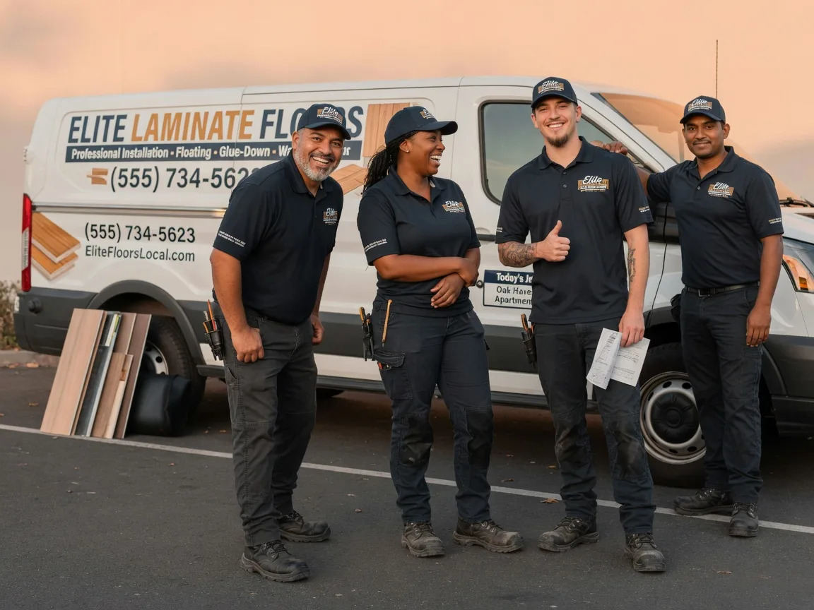 Laminate flooring installation company in Green Valley, WI